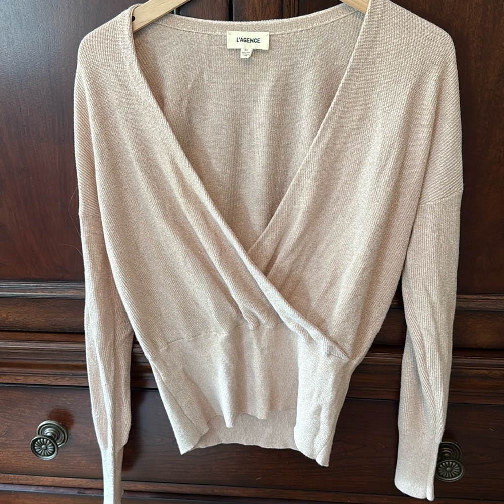 Lagence wrap sweater